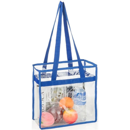 Clear Tote Bag Stadium Compliant (12" X 12" X 6")
