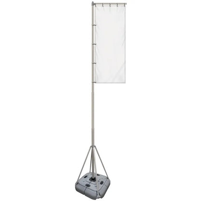 8' Giant Flagpole Kit Double Sided
