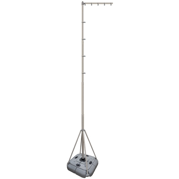 10' Giant Flagpole Kit Double Sided