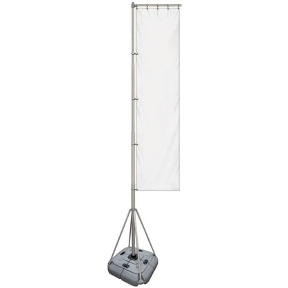 13' Giant Flagpole Kit Double Sided