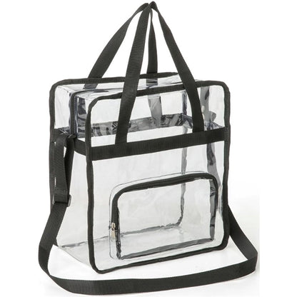 Stadium Approved Transparent Tote Bag (11" X 12" X 6")