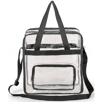 Stadium Approved Transparent Tote Bag (11" X 12" X 6")