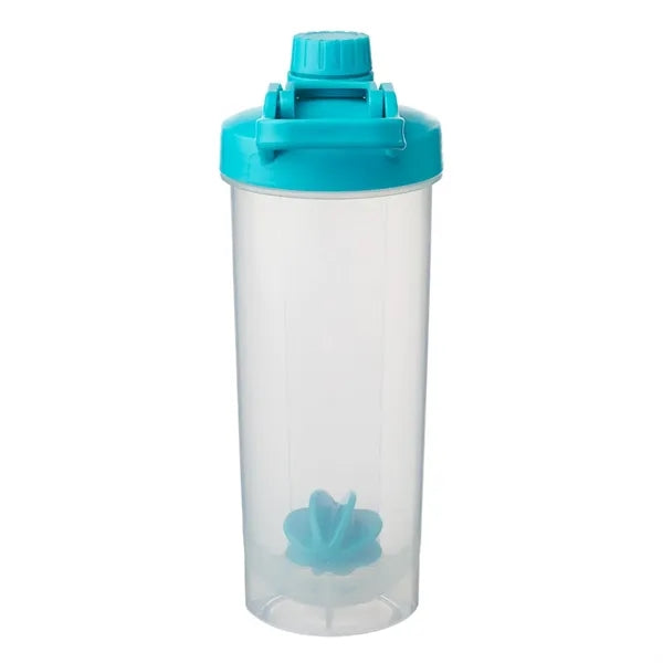 Plastic 24 Oz Shaker Bottles With Mixer