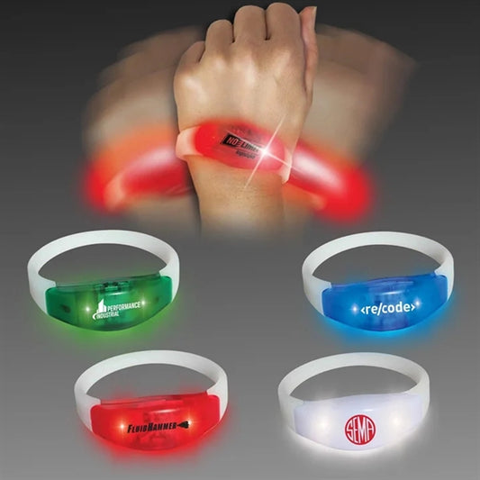 Printed Safety Light Wristbands