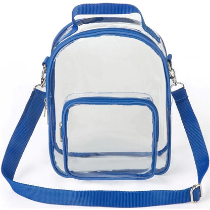 Clear PVC Crossbody Stadium Shoulder Sports Pack Tote Bag