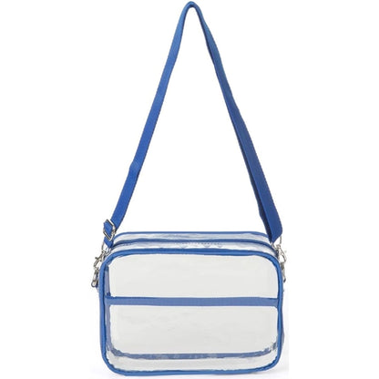 Clear Purse PVC Transparent Crossbody Shoulder Stadium Bag