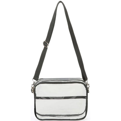 Clear Purse PVC Transparent Crossbody Shoulder Stadium Bag