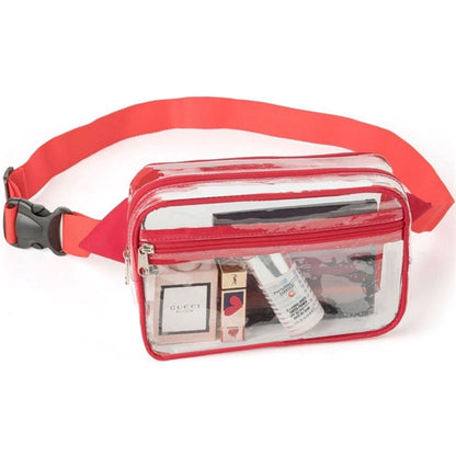 Stadium Approved PVC Transparent Clear Fanny Pack