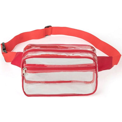 Stadium Approved PVC Transparent Clear Fanny Pack