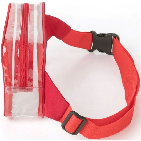 Stadium Approved PVC Transparent Clear Fanny Pack