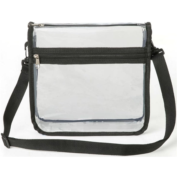 Stadium Approved Purse Clear PVC Bag with Adjustable Strap