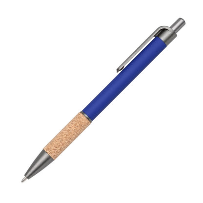 Otto Metal Pen w/Cork Grip & Black Refill