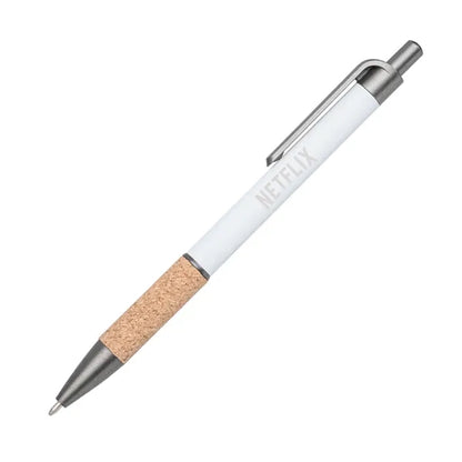 Otto Metal Pen w/Cork Grip & Black Refill