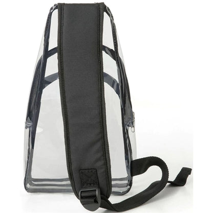Sling Travel Clear Bag PVC Transparent Crossbody Backpack