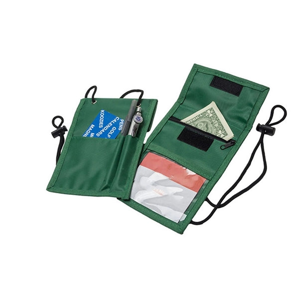 Travel Wallet Passport Holder Neck Pouch W/ Adjustable Cord