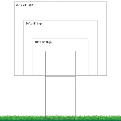 Hardware for Corrugated Yard Signs