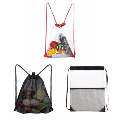 Heavy Duty Mesh Drawstring Bag