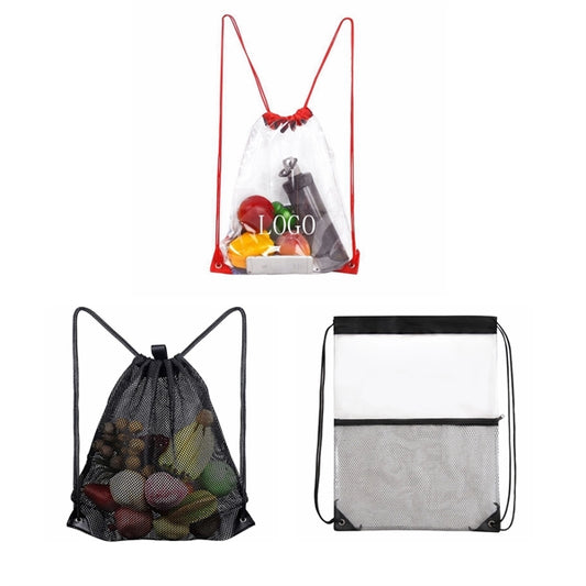Heavy Duty Mesh Drawstring Bag