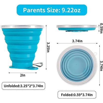 Silicone Collapsible Travel Cup