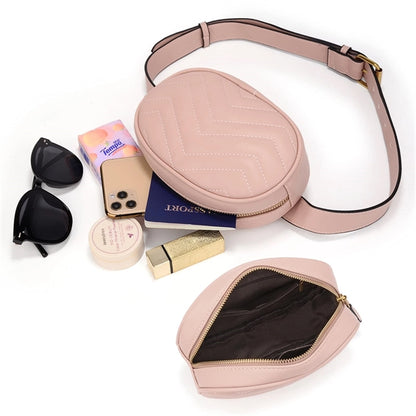 Waterproof Nylon Fashion Slim Lightweight Waist Pack
