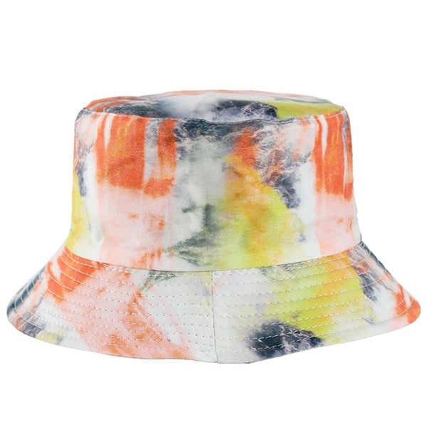 Double Sided Reversible Tie Dye Summer Bucket Hat