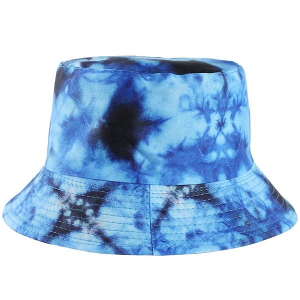 Double Sided Reversible Tie Dye Summer Bucket Hat