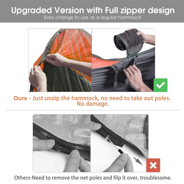 Camping Hammock with Mosquito Net