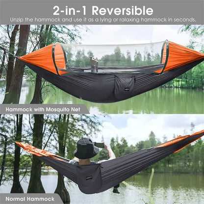 Camping Hammock with Mosquito Net