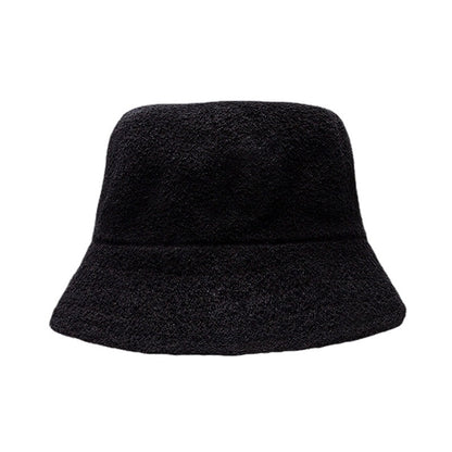 Travel Terrycloth Towel Bucket Hat With Embroidered Logo