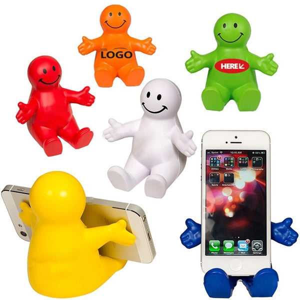 Fun smile face Phone Stander Desk Decor Smartphone Stand