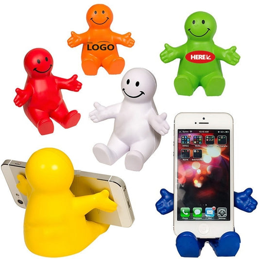 Fun smile face Phone Stander Desk Decor Smartphone Stand