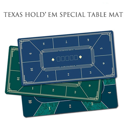 Portable Texas Hold'em Poker Mat(120x60cm)