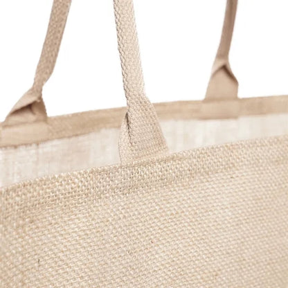 Portable Eco-Friendly Jute Gift Tote Bag