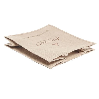 Portable Eco-Friendly Jute Gift Tote Bag