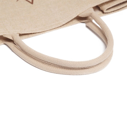 Portable Eco-Friendly Jute Gift Tote Bag