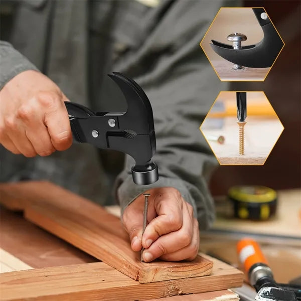 18-in-1 Camping Hammer Multitool