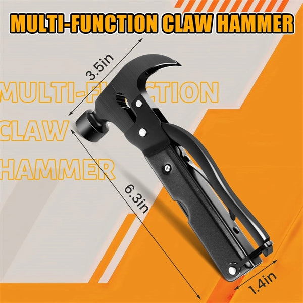 18-in-1 Camping Hammer Multitool