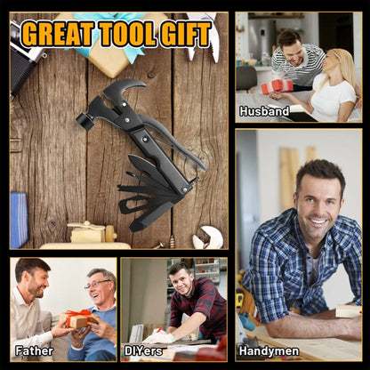 18-in-1 Camping Hammer Multitool