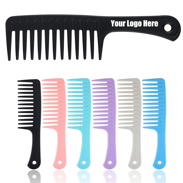 Custom Wide Tooth Hair Detangling Comb