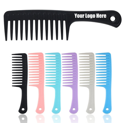 Custom Wide Tooth Hair Detangling Comb