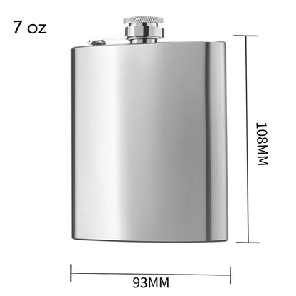 Custom Portable Pocket Whiskey Flagon Gift Set