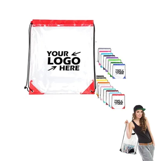 Clear Drawstring Backpack