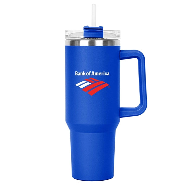 The Hippo Mug & Straw Lid with Twist Closure - 40 oz