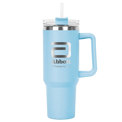 The Hippo Mug & Straw Lid with Twist Closure - 40 oz