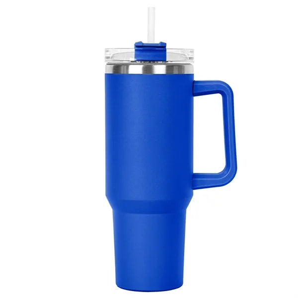 The Hippo Mug & Straw Lid with Twist Closure - 40 oz