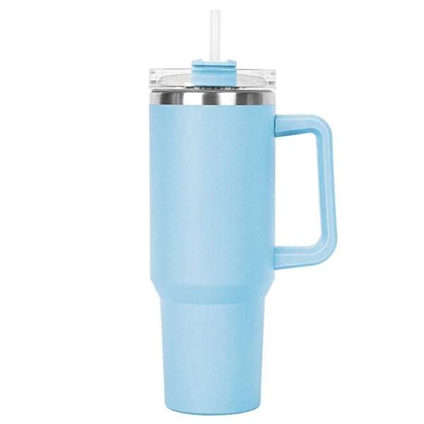The Hippo Mug & Straw Lid with Twist Closure - 40 oz