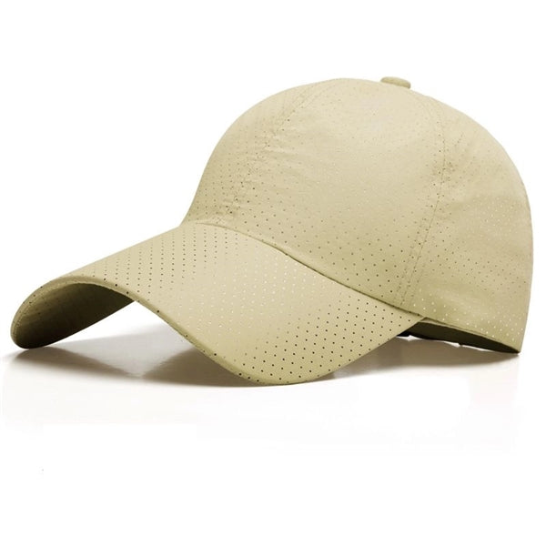 Quick Drying 6 Panel Breathable Mesh Baseball Cap