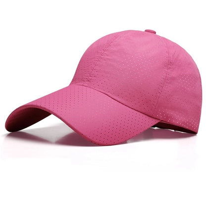 Quick Drying 6 Panel Breathable Mesh Baseball Cap