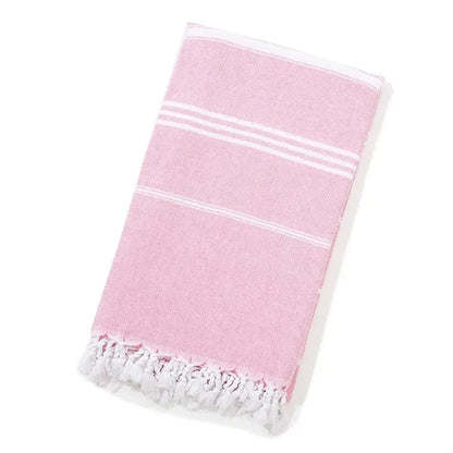 Travel Turkish Cotton Beach Towel Oversized Bath Blanket