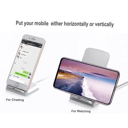 Qi Fast Wireless Charger Charging Stand